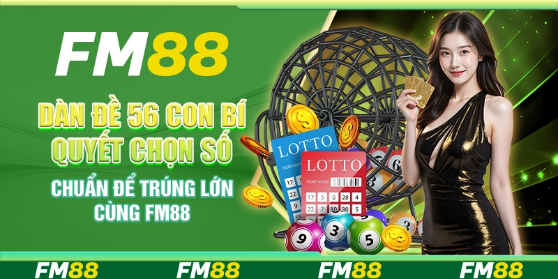 Dàn Đề 56 Con - Bí Quyết Chọn Số Chuẩn Để Trúng Lớn Cùng FM88