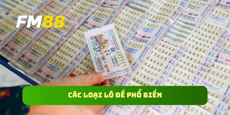 Các loại lô đề phổ biến