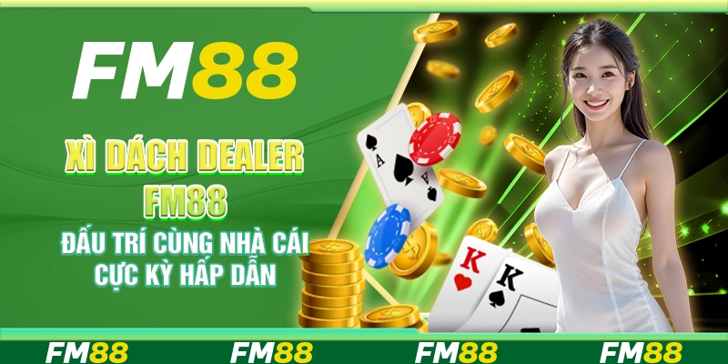 Xì Dách Dealer FM88 Đấu Trí Cùng Nhà Cái Cực Kỳ Hấp Dẫn