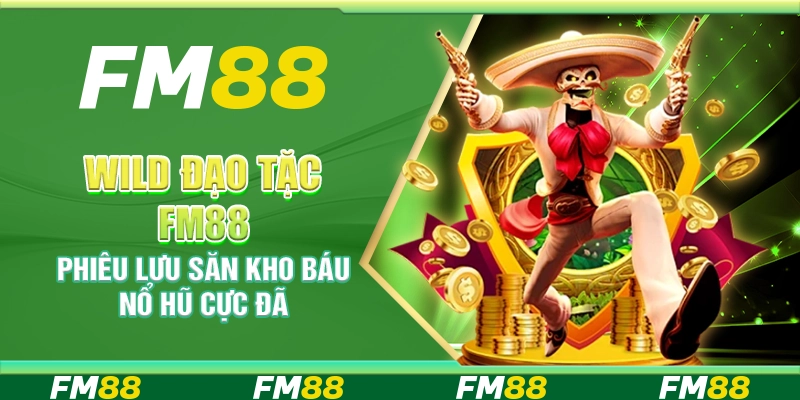 Wild Đạo Tặc FM88 – Phiêu lưu săn kho báu nổ hũ cực đã