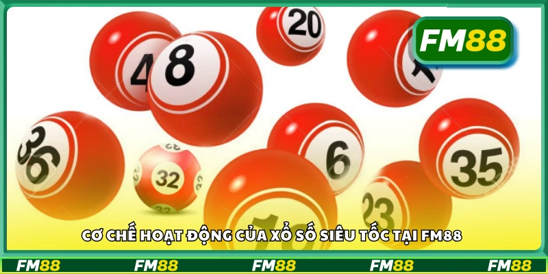 Nắm rõ cơ chế hoạt động của xổ số Siêu Tốc tại FM88