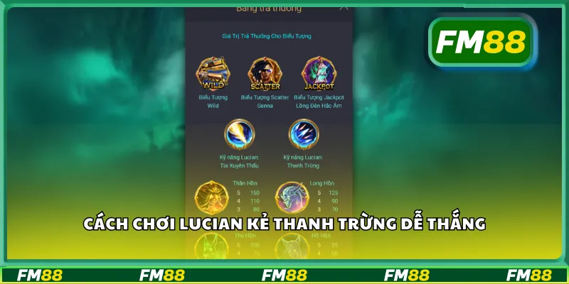 Cách chơi Lucian kẻ thanh trừng dễ thắng