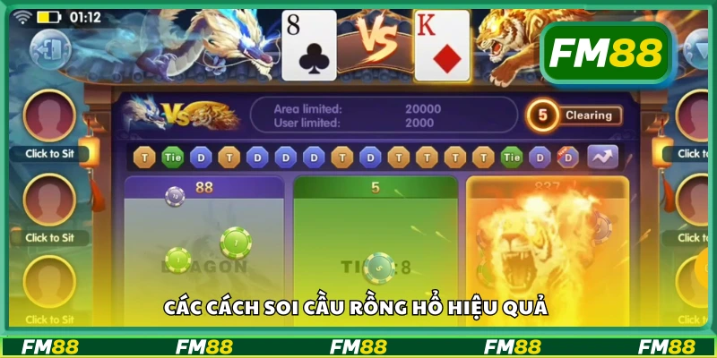 Nắm bắt các cách soi cầu Rồng Hổ hiệu quả