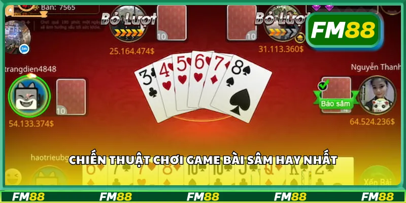 Chiến thuật chơi game bài sâm hay nhất