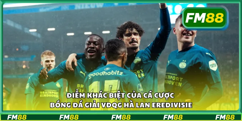 Điểm khác biệt của cá cược bóng đá Giải VĐQG Hà Lan Eredivisie