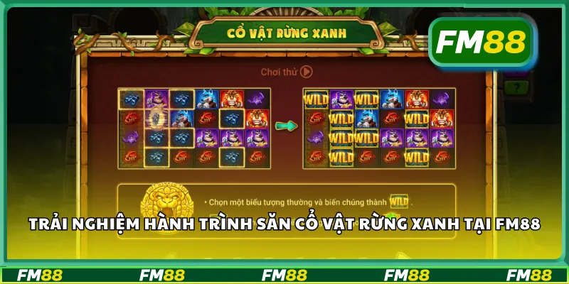 Trải nghiệm hành trình săn cổ vật rừng xanh tại FM88