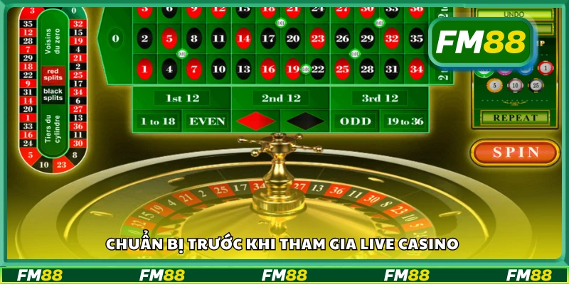Những điều cần biết trước khi chơi Live Casino